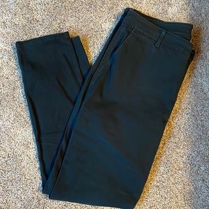 Abercrombie Womens Black Tall Chinos